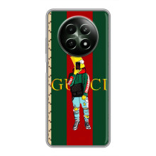 Бренднові Чохли для RealMe 12 5G - (PREMIUMPrint) (Барт ГУЧЧІ)