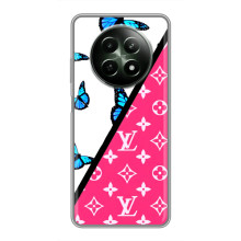 Бренднові Чохли для RealMe 12 5G - (PREMIUMPrint) (Мода LV)