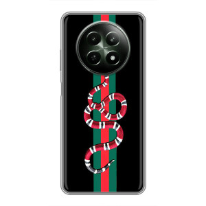 Чехлы Бренд GUCCI для RealMe 12 5G – Змей Гуччи