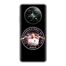 Чехлы для Реалми 12 5G - Лео Месси Маями – Месси в лого