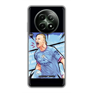 Чехлы с принтом для RealMe 12 5G Футболист – гол Эрлинг Холланд