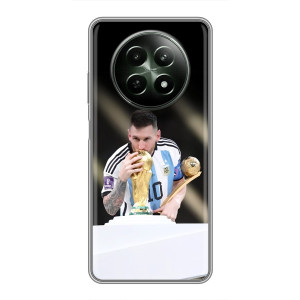 Чехлы Лео Месси Аргентина для RealMe 12 5G – Кубок Мира