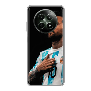 Чехлы Лео Месси Аргентина для RealMe 12 5G – Месси Капитан