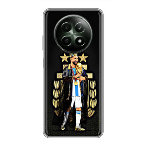 Чехлы Лео Месси Аргентина для RealMe 12 5G – Месси король