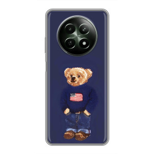 Чехлы Мишка Тедди для Реалми 12 5Г – Мишка USA