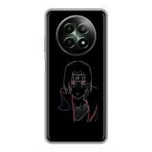 Чехлы на тему: Итачи Учиха для RealMe 12 5G (AlphaPrint) (силуэт Итачи)