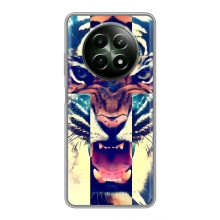 Чохли з зображенням різних тварин на RealMe 12 5G (Яскравий Тигр)