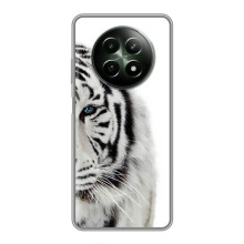 Чехлы с картинками животных RealMe 12 5G (Белый Тигр)