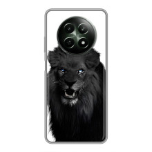 Чехлы с картинками животных RealMe 12 5G (Черный ЛЕВ)