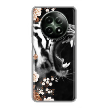 Чехлы с картинками животных RealMe 12 5G (Стильный ТИГР)