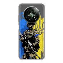 Чехлы с картинкой ЗСУ для RealMe 12 5G (AlphaPrint) (АРТ солдат)