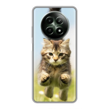 Чохли з Котиками для RealMe 12 5G (VPrint) (Прижок кота)