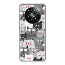 Чохли з Котиками для RealMe 12 5G (VPrint) (Мальовані котики)