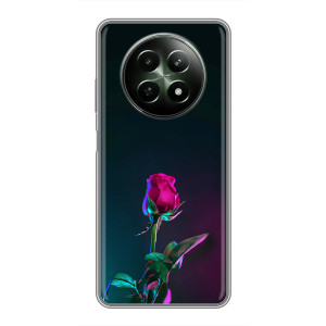 Чехлы с принтом Розочки для RealMe 12 5G – Ночная роза