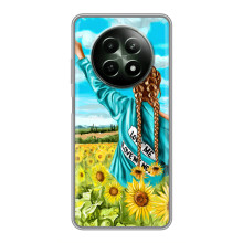 Чехол для Патриота Украины RealMe 12 5G - (AlphaPrint) (Украиночка)