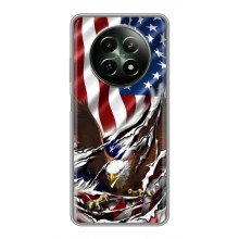 Чохол Прапор USA для RealMe 12 5G