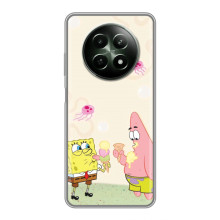 Чехол Губка Боб для Реалми 12 5G (Патрик и Боб)