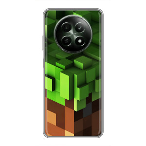 Чехол Майнкрафт на RealMe 12 5G (AlphaPrint) Minecraft
