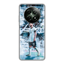 Чехол Месси футболист для RealMe 12 5G (Месси в Аргентине)
