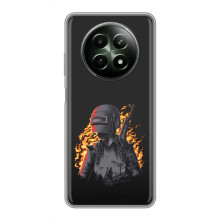 Чохол з картинкою "Герой Pubg" на RealMe 12 5G (В полум'ї)