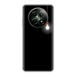 Чохол з картинками на чорному фоні для RealMe 12 5G – Лампочка