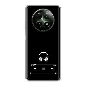 Чохол з картинками на чорному фоні для RealMe 12 5G – Плеєр