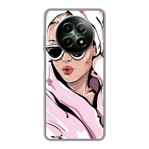 Чехол с картинкой Модные Девчонки RealMe 12 5G – Девушка в халате