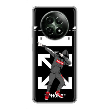 Чехол для RealMe 12 5G с картинкой Supreme (AlphaPrint) (Суприм)