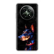 Бампер для RealMe 12 5G з картинкою "Песики" – Собака Мопсік