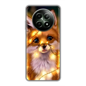 Чохол з Лисичкою для RealMe 12 5G – Новорічне лисеня
