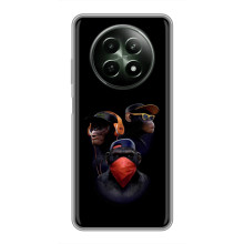 Чехол с Обезьянами RealMe 12 5G - (AlphaPrint) – Три обезьяны