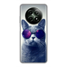 Чохол з принтом для RealMe 12 5G (AlphaPrint) Модні коти (Стильний кіт)