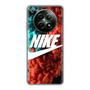 Чехол для RealMe 12 5G - с принтом Найк (AlphaPrint)