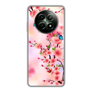 Чохол з картинкою Сакури на RealMe 12 5G – Метелики на сакурі