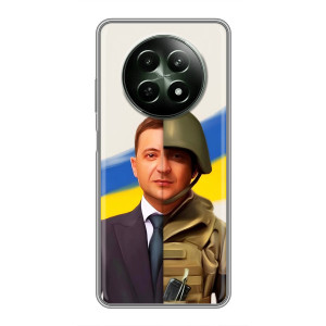 Чехол для RealMe 12 5G (AlphaPrint - с принтом Зеленского)