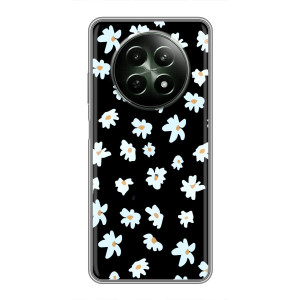 Чехол с ромашками на RealMe 12 5G – Маленькие ромашки
