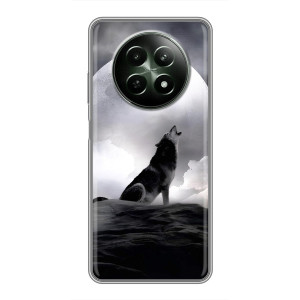 Чехол с Волком на RealMe 12 5G – Волк и луна