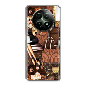 Чехол Стиль Louis Vuitton на RealMe 12 5G – Мода Луи Виттон