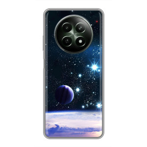 Чехол (ТПУ) с планетами на RealMe 12 5G – Космический вид