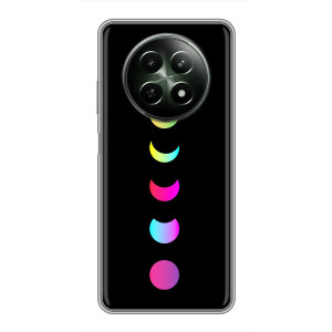 Чехол (ТПУ) с планетами на RealMe 12 5G – Полнолуние