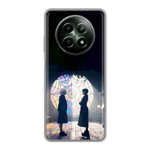 Чехлы Венсдей на RealMe 12 5G Уэнсдей (AlphaPrint)