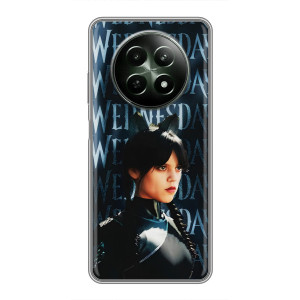 Чехлы Венсдей на RealMe 12 5G Уэнсдей (AlphaPrint)
