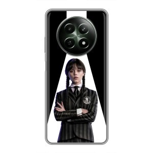 Чехлы Венсдей на RealMe 12 5G Уэнсдей (AlphaPrint)