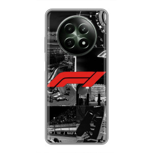Чехол фильм Формула 1 для RealMe 12 5G – Коллаж Формула 1