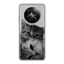Чохол з малюнком кіт на RealMe 12 5G (Пара котів)