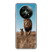 Чехол Король лев на Реалми 12 5G (Мусафа и Симба)