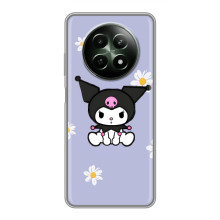 Чохол з кроликом Куромі на RealMe 12 5G – Куромі в квітах