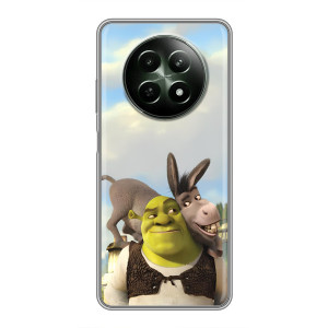 Чехол с мультфильмом Шрек на RealMe 12 5G