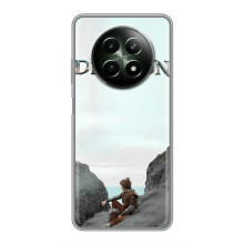 Чехол как приручить дракона на RealMe 12 5G (Дракон лого)