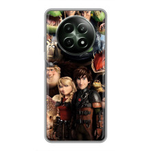 Чехол как приручить дракона на RealMe 12 5G (Персонажи дракона)